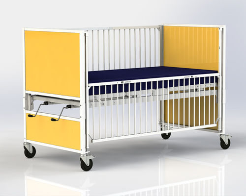 Cama para asistencia domiciliaria - YOUTH - HARD Manufacturing CO., INC - manual / pediátrica / de altura fija