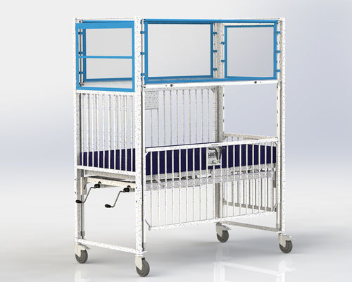 Cama para asistencia domiciliaria - Springfield - HARD Manufacturing CO., INC - de contención / manual / pediátrica