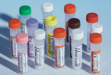 Tubo de extracción cilíndrico - PAEDxx series - International Scientific Supplies Ltd - de sangre / de polipropileno / para extracción de muestras