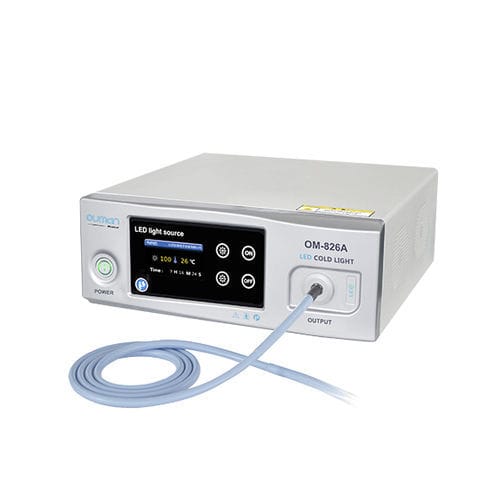 Fuente de luz para endoscopio - OM-826A - Jiangsu Ouman Electronic Equipment - para instrumental quirúrgico / LED / de luz fría