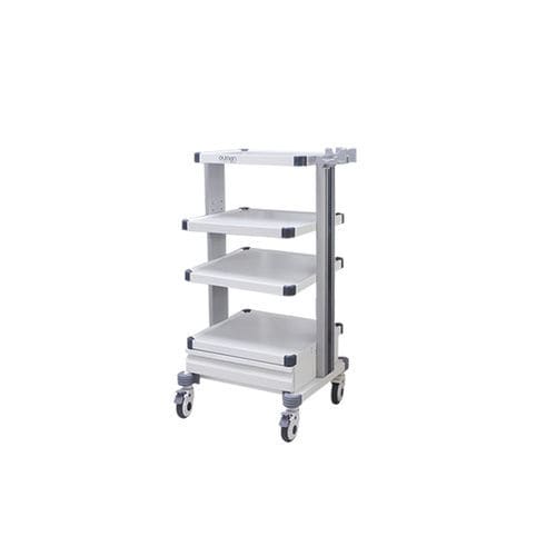 Carro médico - OM-TCA - Jiangsu Ouman Electronic Equipment - de aluminio / con cajón / con estante