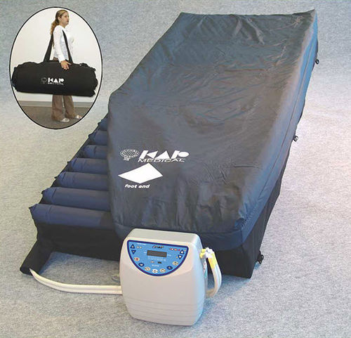 Colchón para cama médica - K-1 DERMA-KARE™ - KAP Medical - de presión alterna / tubular / antiescaras