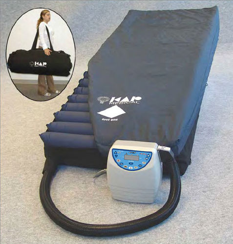 Colchón para cama médica - K-3 AIRE-ZONE™ - KAP Medical - de baja pérdida de aire / de aire dinámico / tubular
