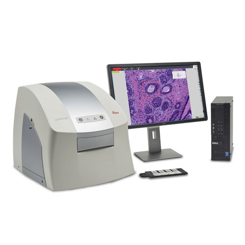 Digitalizador de portaobjetos de microscopio - Aperio LV1 IVD - Leica Biosystems - de campo claro