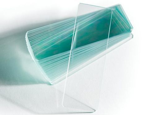 Portaobjetos de vidrio deslustrado - Beveled Edge - Leica Biosystems - doble / liso