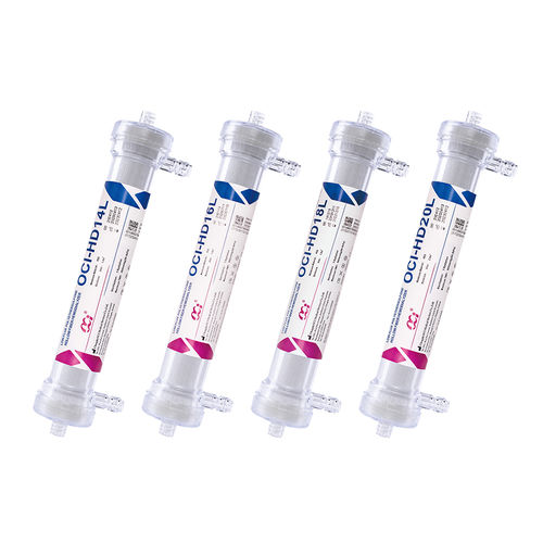 Dializador de polietersulfona - OCI-HD14L - Lepu Medical - de fibras huecas