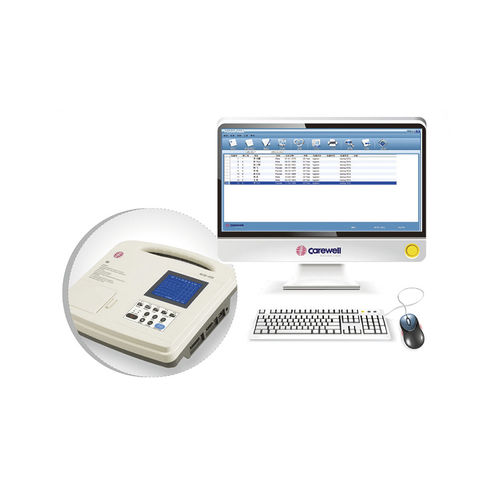 Sistema de gestión y análisis ECG - AI-ECG Platform - Lepu Medical - de datos de pacientes / de hospital