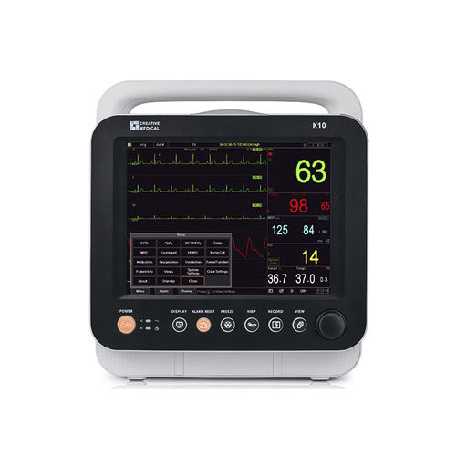 Monitor multiparamétrico portátil - K10 - Lepu Medical - de noche / ECG / RESP