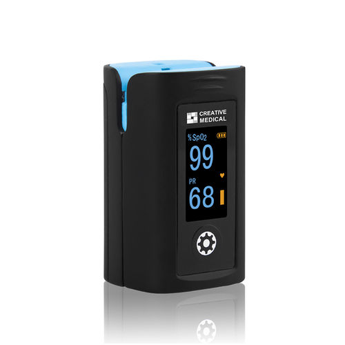 Pulsioxímetro de dedo - PC-60FW - Lepu Medical - inalámbrico / OLED / negro