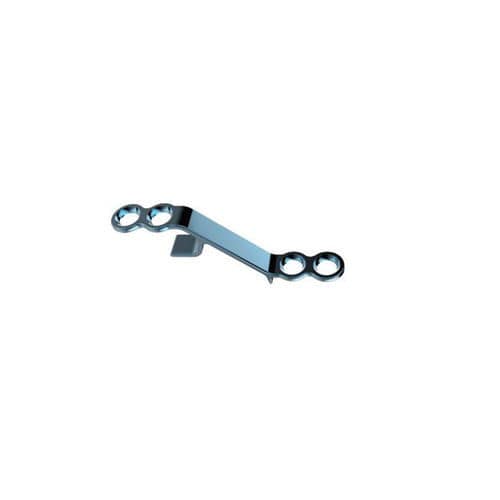 Placa para laminoplastia para vértebra - Lepu Medical - lateral / de titanio