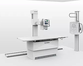 Sistema de radiografía digital - FMT18T - DEL Medical - para radiografía polivalente / con Bucky en el suelo