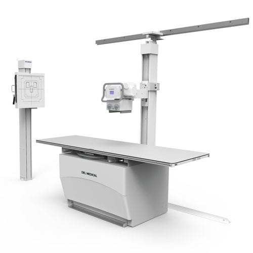 Sistema de radiografía digital - FWFC - DEL Medical - para radiografía polivalente / con Bucky en el suelo