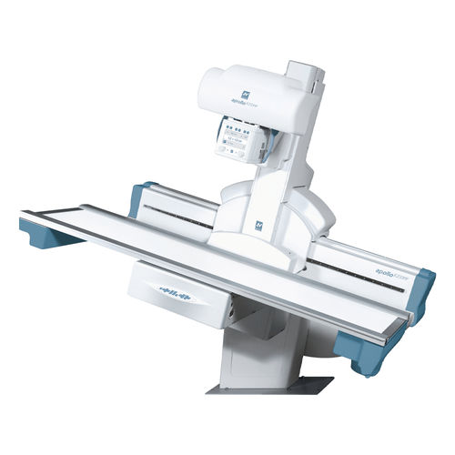 Sistema de radiofluoroscopia digital - Apollo EZ DRF - DEL Medical - para fluoroscopia diagnóstica / con mesa basculante