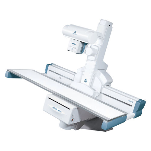 Sistema de radiofluoroscopia digital - Apollo  - DEL Medical - para fluoroscopia diagnóstica / con mesa basculante