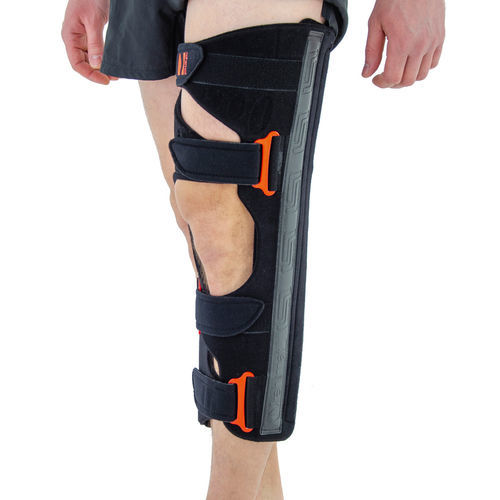 Banda de sujeción para rodilla - OKD-03 - Reh4Mat - extensión / con abertura en la rodilla / con refuerzo flexible