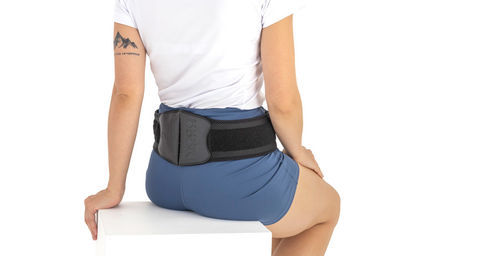 Soporte sacral de sujeción lumbar - AM-OK/CCA - Reh4Mat - para adulto / de plástico / ajustable