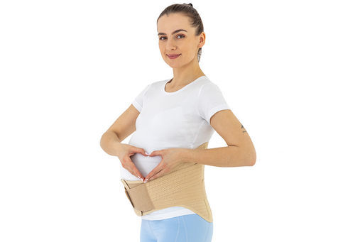 Soporte abdominal de sujeción lumbar - Pregnancy belt AM-PC-01 - Reh4Mat - para mujer embarazada / forma anatómica / con correa