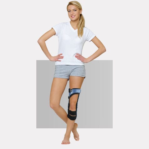Órtesis de rodilla - RAPTOR/2RA - Reh4Mat - estabilización de los ligamentos de la rodilla / L / M
