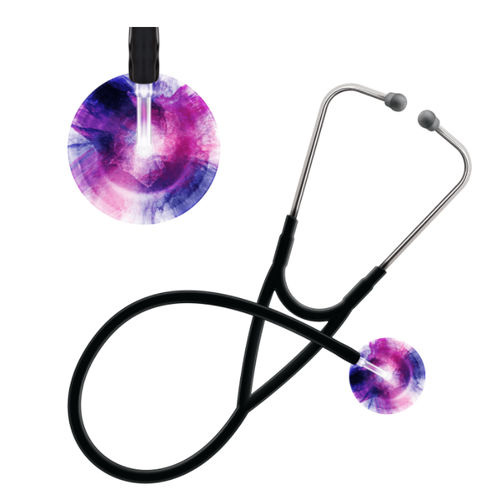 Estetoscopio cardiológico - Tie Dye - UltraScope - simple / de acero inoxidable