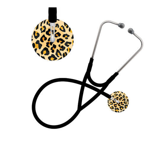 Estetoscopio cardiológico - Leopard Print  - UltraScope - veterinario / simple / de acero inoxidable