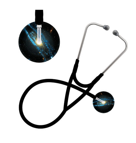 Estetoscopio cardiológico - Outer Space - UltraScope - simple / de acero inoxidable