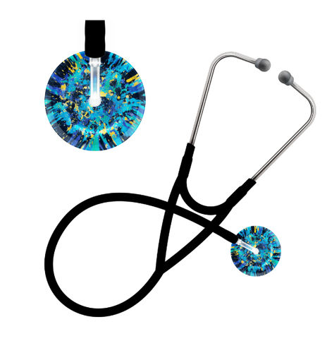 Estetoscopio cardiológico - Sapphire Galaxy - UltraScope - simple / de acero inoxidable