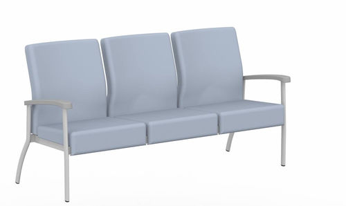 Asiento con estructura modular para sala de espera - GC Belong™ - Global Care - bariátrico / con reposabrazos