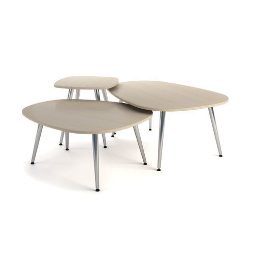 Mesa para sala de reuniones - HERMOSA - ERG international - redonda / ovalada / hexagonal
