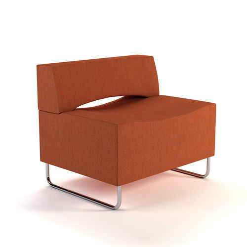 Sofá para sala de espera - BURTON - ERG international - para 2 personas / de diseño
