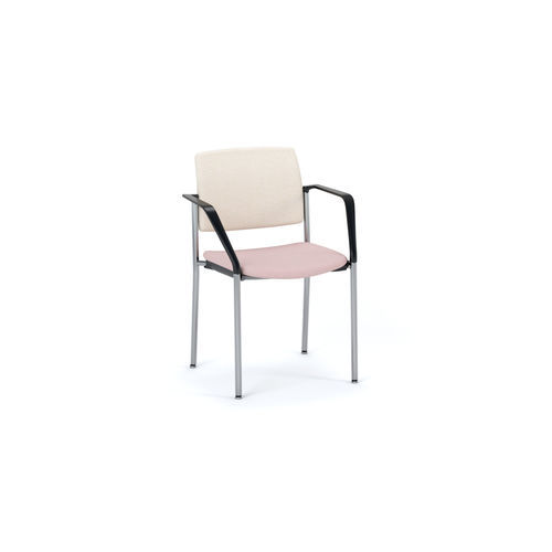 Silla con reposabrazos - BRUNO - ERG international - apilable