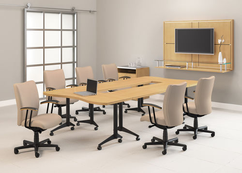 Mesa de comedor - WaveWorks  - National Office Furniture - de oficina / rectangular