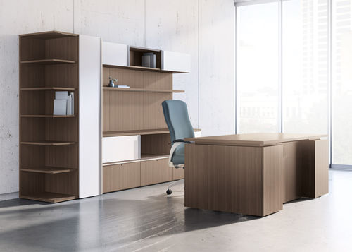 Escritorio rectangular - Tessera - National Office Furniture - de recepción / modulable