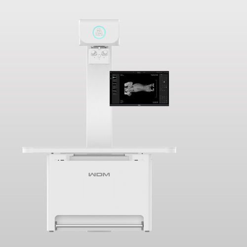 Sistema de radiografía veterinaria digital - 1000N1-VET - Beijing Wandong Medical Technology - con mesa