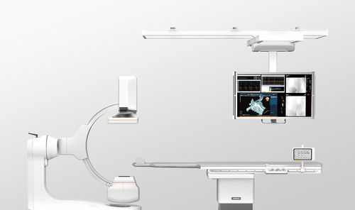 Sistema de radiografía digital - CGO-2100 Pro - Beijing Wandong Medical Technology - para angiografía / con amplificador de brillo fijado al suelo