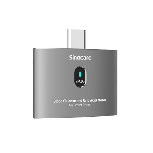 Glucómetro automático - SPUG - Sinocare - GDH-FAD / ácido úrico