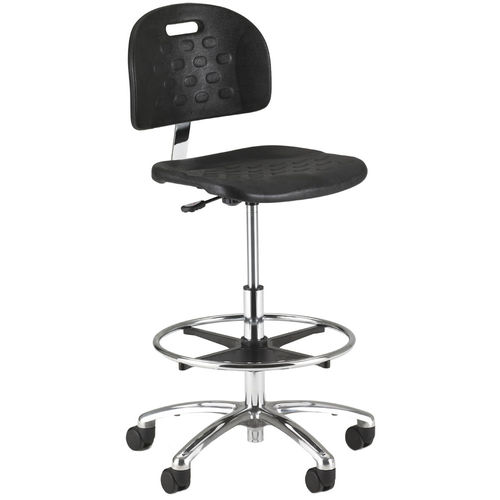 Taburete de laboratorio - 843SC  - Intensa - para consulta médica / de altura variable / neumático