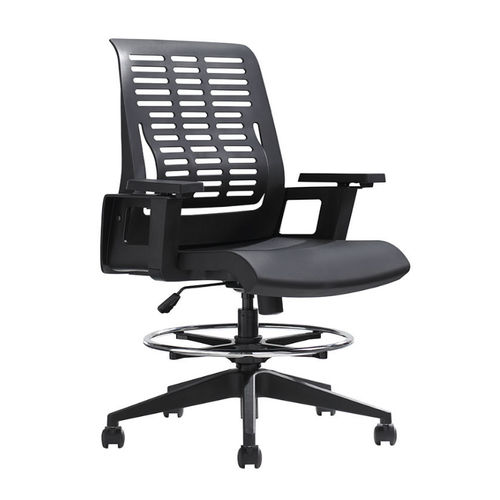 Silla de oficina de laboratorio - Series 884 CC - Intensa - con reposabrazos / con ruedas / neumática