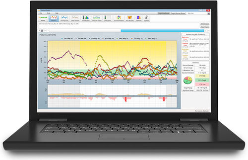 Software de monitorización - Dexcom Studio - Dexcom - de gestión de la diabetes / médico