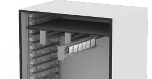 Soporte para catéteres - SUPPORT MMSlog® - MEDICAL MODULAR SYSTEM S.A. (MMS) - modular / doble / con estantes