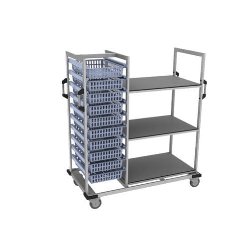 Carro médico - CT431000000 - MEDICAL MODULAR SYSTEM S.A. (MMS) - de hospital / de uso general / para escayola