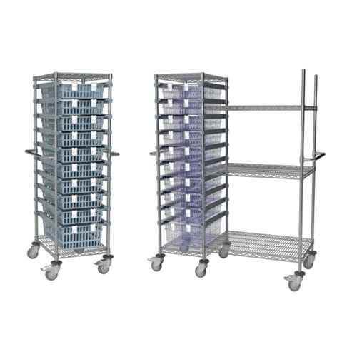 Carro de uso general - MyModularStorage® - MEDICAL MODULAR SYSTEM S.A. (MMS) - para transporte / de logística / de almacenamiento