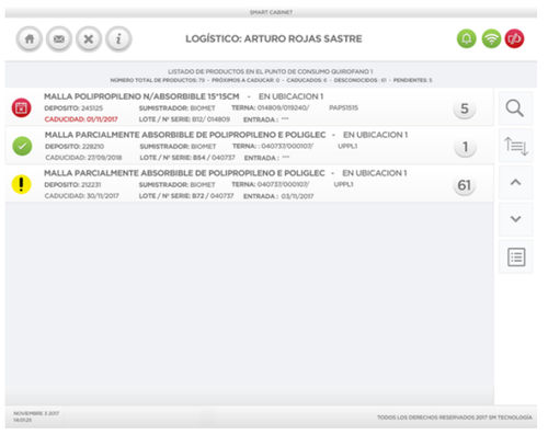 Software de gestión - MEDICAL MODULAR SYSTEM S.A. (MMS) - de control / de control de acceso / de monitorización