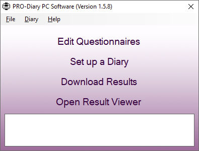 Software médico - PRO-Diary - CamNtech - de análisis / Windows
