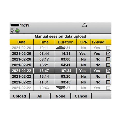 Sistema de gestión de datos - WEINMANN Emergency Medical Technology - ECG / de hospital / nube