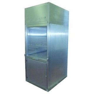 Cámara de transferencia con máquina con puerta corredera vertical - Goldsworth
