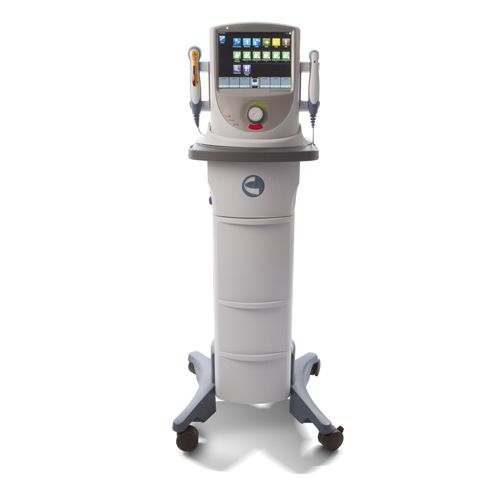 Electroestimulador - INTELECT® NEO - Chattanooga International - unidad de terapia con láser / unidad de diatermia por ultrasonidos / en carro