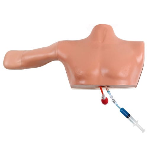 Simulador de paciente para ecografía - PICCLineMan - Simulab Corporation - para cateterismo venoso central de inserción periférica / de anatomía / de torso