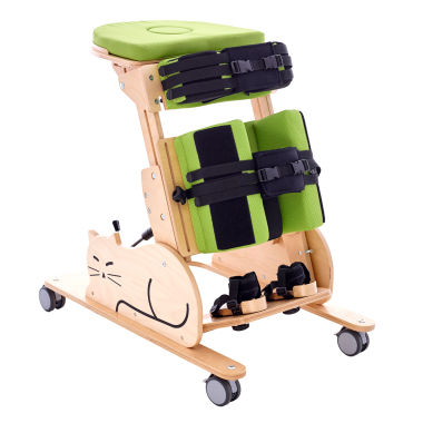 Bipedestador pediátrico - CAT I™ - Akces-Med - con ruedas / de altura regulable