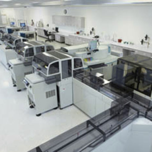 Sistema de automatización de laboratorio de flujo de trabajo - Aptio  - Siemens Healthineers - Laboratory Diagnostics - con lector de códigos de barras / de alto rendimiento