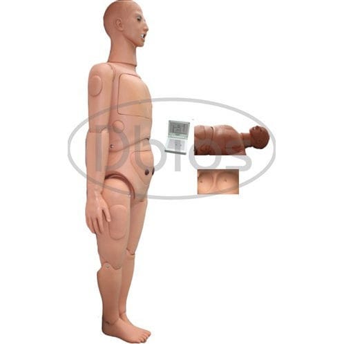 Maniquí de prácticas para cuidados de enfermería - DESH BIOLOGICAL WORKS - de intubación / de traqueotomía / para RCP